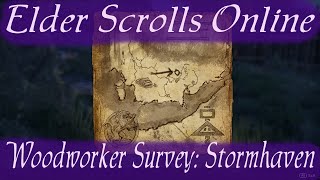 Woodworker Survey Stormhaven Elder Scrolls Online [upl. by Zilla]