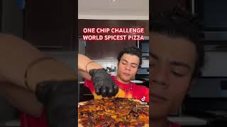 WORLD SPICIEST PIZZA RAMIZEINN BIG REACTION 🔥 😱 food funny cooking mukbang [upl. by Nahguav]