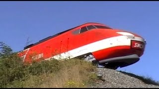 Le TGV 001 turbotrain expérimental de 1972 dans lannée 2009 [upl. by Jordon]