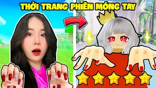 SAMMY CHƠI GAME THỜI TRANG PHIÊN BẢN MÓNG TAY SIÊU ĐỘC LẠ TRONG ROBLOX [upl. by Enillebyam]