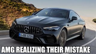 No One Is Buying The 4 Cyl C63 So AMG Is Putting A V8 BACK In The 2025 CLE AMG Coupe [upl. by Sixela]