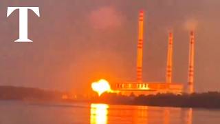 Ukraine attacks Russias largest power station [upl. by Symer]