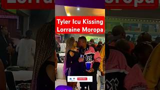 Tyler Icu Kissing His Girlfriend Lorraine Moropa at Groove❤ [upl. by Yedorb987]