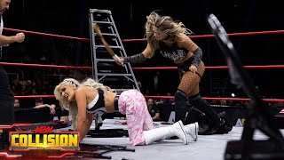 NO DQ for the AEW Women’s World Title Mariah May c vs Anna Jay  111624 AEW Collision [upl. by Larner]