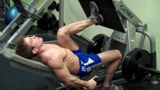 Exercise Tutorial  Single leg press glute bias [upl. by Aksehcnarf]