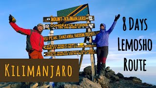 Mount Kilimanjaro via Lemosho Route 8 Days  Tanzania [upl. by Cirderf]