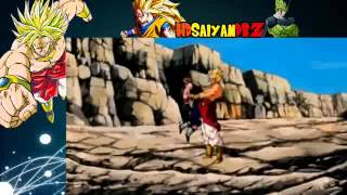 Gohan SSJ2 Vs Broly LSSJ Audio Latino Pelea Completa [upl. by Nnylarat599]