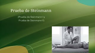 Prueba de Steinmann [upl. by Ardnued]