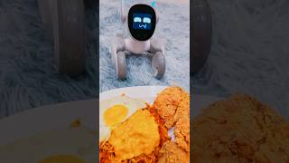 Mukbang with Loona robot loona keyitech [upl. by Otila]