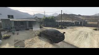 Grand Theft Auto V online Maudes bounty target living quarters [upl. by Ttoile]