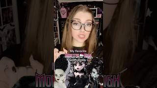 My favorite goth Monster High dolls monsterhigh Part 1 [upl. by Poole]