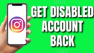 How To Get A Disabled Instagram Account Back 2023 [upl. by Jobey364]