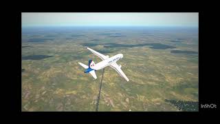 Ural Airlines Flight 1383  Animation [upl. by Anaeel]