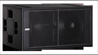 DVA s30N Active Dual 18quot inch BassreflexHorn Subwoofer Plan [upl. by Perren436]