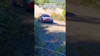 Kalle Rovanpera push WRC Acropolis Rally of Greece rally wrc rallye [upl. by Osmo]