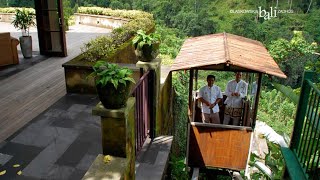 Inclinator elevator of hanging gardens of bali [upl. by Doolittle56]