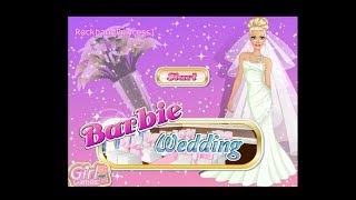 Play Wedding Dress Up Games Online  Free Barbie Wedding Games For Girls [upl. by Sorgalim898]