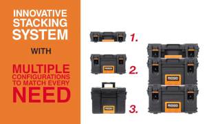 RIDGID 54358 StackProfessional Tool Storage System [upl. by Armillda705]