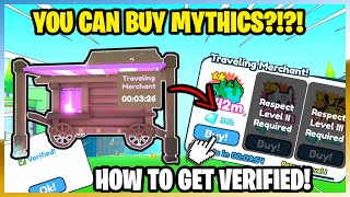 PET SIMULATOR X  TRAVELING MERCHANT FIND EZ YOU CAN BUY MYTHICS 2X EVENT HOW TO GET VERIFIED [upl. by Abernathy447]