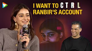 A Thrilling Chat with Team CTRL  Ananya Panday  Vikramaditya Motwane  BH OTT India Fest [upl. by Kesia]