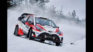 Highlights of WRC Sweden 2024 [upl. by Atnuahs456]