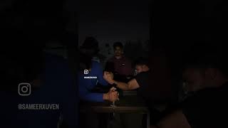 Arm wrestling with fardeen malik armwrestling viralshorts [upl. by Seely558]