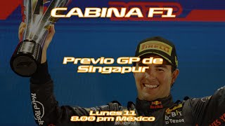 ¡A parar Helmut  Previo GP de Singapur  Cabina F1 [upl. by Segroeg836]