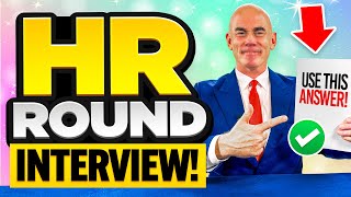 HR ROUND INTERVIEW TIPS QUESTIONS amp ANSWERS How to PREPARE for a HUMAN RESOURCES Job Interview [upl. by Adnic]