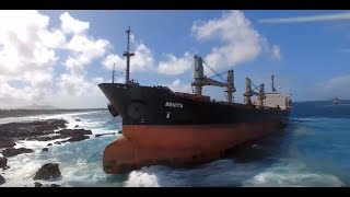 Five Oceans Salvage  The refloating of the bulk carrier Benita [upl. by Artenek]