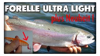 Ultra leichtes Spinnfischen auf Regenbogenforellen im Sommer [upl. by Debra]