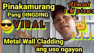 Part 3 Metal Wall Cladding Mura na Maganda pa  Low Budget Boarding House 200k [upl. by Renraw928]