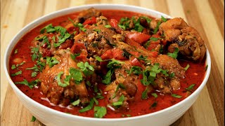 Paprika Chicken Recipe  Chicken Paprikash [upl. by Dadirac]