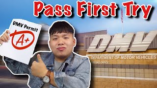 How To Pass Your DMV Written Permit Test 2023 First Try [upl. by Applegate]