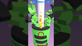 Level 183 in Stack Ball 3D 🎉 Epic Crash Down [upl. by Pollie]