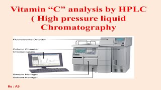 Vitamin C analysis by HPLC method  Vitamin C quantification by HPLC  Vitamin analysis by Chromatog [upl. by Nnyletak]