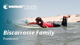 Wavetours  Frankreich Surfcamp  Biscarrosse Family [upl. by Adamo]