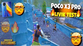 🔥Poco X3 Pro Pubg Test🥶4KExtreme🥵Update 29 Livik🤯PUBG MOBILE [upl. by Oneil99]