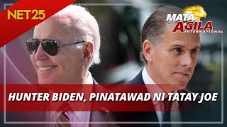 Biden nagisyu ng full and unconditional pardon sa anak niyang si Hunter [upl. by Cacilie762]