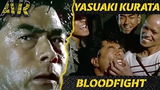 YASUAKI KURATA Drunken Brawl  BLOODFIGHT 1989 Dubbed [upl. by Hayouqes433]