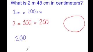 Converting Meters to Centimeters [upl. by Daron]