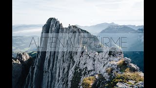 Altenalptürme Traverse  Would you dare  Mavic 2 Footage 4k [upl. by Eserrehs]