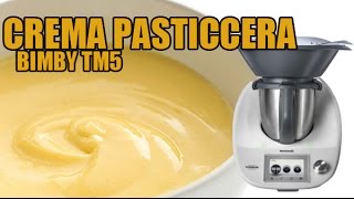 Crema pasticcera classica con Bimby TM6  TM5  TM31 [upl. by German]