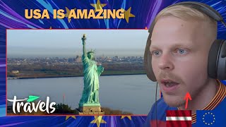 Latvian reacts To The Best Historic Destinations in the US [upl. by Eniawtna]