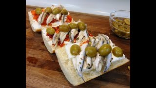 Boquerones Sandwiches [upl. by Anas]