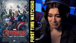 AVENGERS AGE OF ULTRON  MCU  FIRST TIME WATCHING  MOVIE REACTION [upl. by Ilrac416]