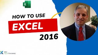 Excel Tutorial 2016 Excel Part 1 of 2  Beginner to Intermediate Tutorial [upl. by Lauree]