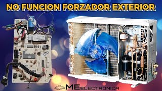 🥶Aire acondicionado no funciona forzador exterior unidad condensadora [upl. by Neenad]