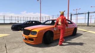 Cognoscenti 55 Armored VS Cognoscenti Armored  Drag Race GTA Online PC [upl. by Scibert]