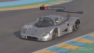 Gran Turismo 7  Time Attack Challenge  Sauber Mercedes C9  24Heures du Mans  PS5  4K60fps  HDR [upl. by Tressia883]