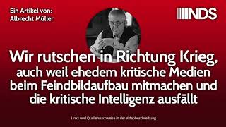 Wir rutschen in Richtung Krieg auch weil ehedem kritische Medien beim Feindbildaufbau mitmachen [upl. by Innavoeg]